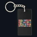 Deze mens zal zorgen voor een veilige ruimte homos sleutelhanger<br><div class="desc">Deze mens biedt een veilige ruimte zonder vragen te stellen</div>