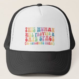 Deze mens zal zorgen voor een veilige ruimte homos trucker pet