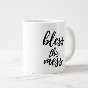 Deze Mess Jumbo-Mok zonder slag of stoot Grote Koffiekop