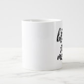 Deze Mess Jumbo-Mok zonder slag of stoot Grote Koffiekop (Voorkant)