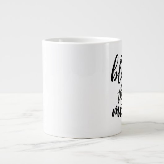 Deze Mess Jumbo-Mok zonder slag of stoot Grote Koffiekop (Voorkant)