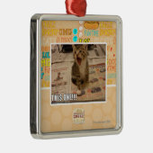 Deze! Metalen Ornament (Rechts)