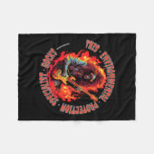 Deze milieubeschermings specialist rockt fleece deken (Voorkant (Horizontaal))