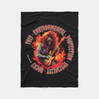 Deze milieubeschermings specialist rockt fleece deken