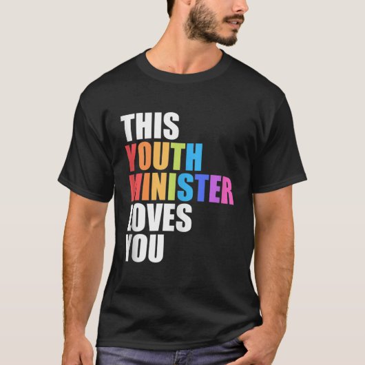 Deze minister van Jeugdzaken houdt van jullie trot T-shirt (Voorkant)
