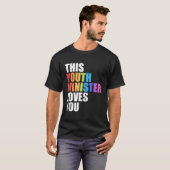 Deze minister van Jeugdzaken houdt van jullie trot T-shirt (Voorkant volledig)