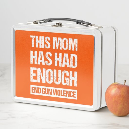 Deze moeder heeft genoeg Pistool-geweld gehad. (In situ)