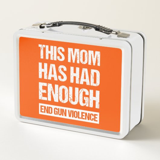 Deze moeder heeft genoeg Pistool-geweld gehad. (Achterkant)