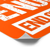 Deze moeder heeft genoeg Pistool-geweld gehad. Poster (Hoek)