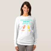 Deze Moeder Hoort Bij T-shirt (Voorkant volledig)