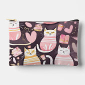 Deze moeder houdt gewoon van katten koffie & boeke etui (Voorkant)