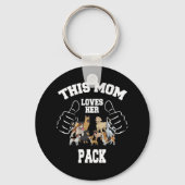 Deze moeder houdt van haar Sleutelhanger. Sleutelhanger (Voorkant)