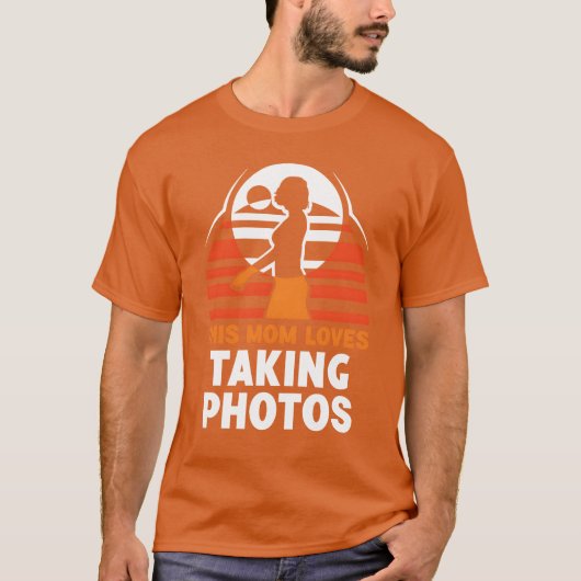 Deze moeder houdt van het maken van foto's moeder t-shirt (Voorkant)