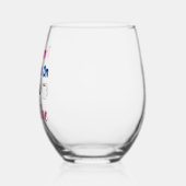 Deze moeder loopt op koffie en wijn wijnglas zonder voet (Links)