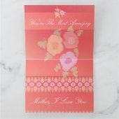 Deze Moederdag-kaart aanpassen voor moeder Kaart (Binnen)