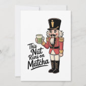 Deze moer draait op Matcha Christmas Nutcracker Aankondiging (Voorkant)