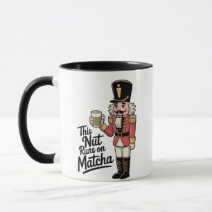 Deze moer draait op Matcha Christmas Nutcracker Mok