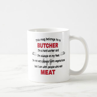 Deze Mok behoort tot een slager. Butcher Gift