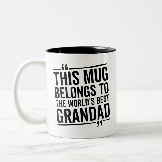 Deze Mok behoort tot 's werelds beste cadeau (Links)