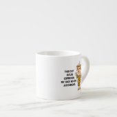 Deze mok bevat espresso. Mijn gezicht spreekt boek (Voorkant rechts)
