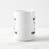 Deze Mok bewijst dat ze van me houdt Quote Coffee  (Center)