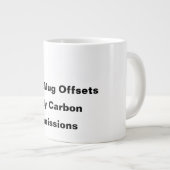 Deze Mok compenseert mijn CO2-uitstoot mok (Voorkant rechts)