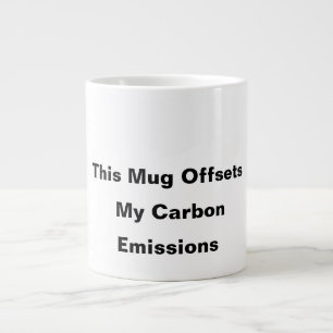 Deze Mok compenseert mijn CO2-uitstoot mok