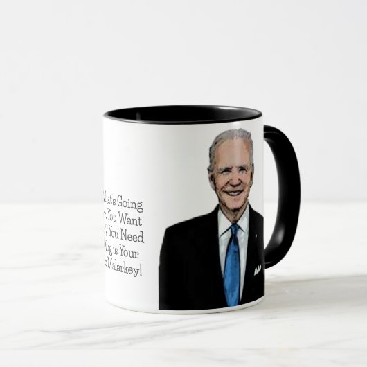 Deze Mok! Grappig Leuk Joe Biden Pap Naam Mok (Voorkant rechts)