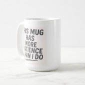 Deze mok heeft meer geduld dan ik – Grappig (Voorkant links)