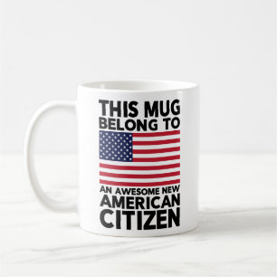 Deze mok hoort bij een geweldige nieuwe Amerikaans