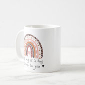 Deze Mok is een Knuffel van Mij aan U Mok (Voorkant links)