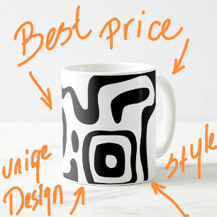 Deze mok is iconisch. Mode, stijl, unieke koffie