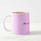 Deze mok is van de prinses. (Links)