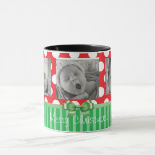 Deze Mok met kerstcadeaus personaliseren