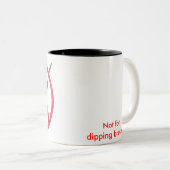 Deze Mok niet voor het Knippen van Borstels (Voorkant rechts)