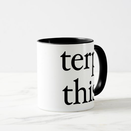 Deze Mok terp (Voorkant rechts)