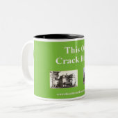 Deze mok van het oude Crack House (Voorkant links)