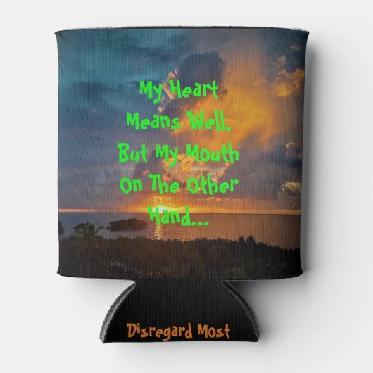 Deze mond blikjeskoeler (Voorkant)