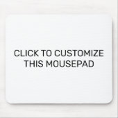 DEZE MOUSEPAD AANPASSEN MUISMAT (Voorkant)