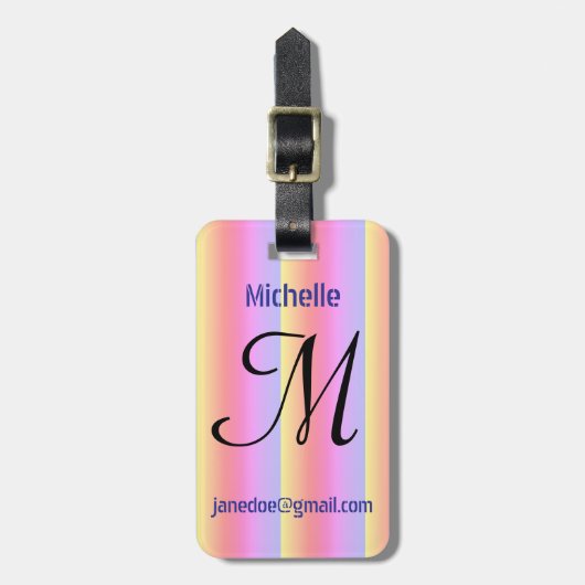 Deze Musk Stop Stencil | Liberal Spoon Meme Bagagelabel (Voorkant verticaal)