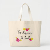 Deze Nagymama (Hongaarse grootmoeder) is LOVED Grote Tote Bag (Voorkant)
