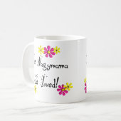 Deze Nagymama (Hongaarse grootmoeder) is LOVED Koffiemok (Voorkant links)