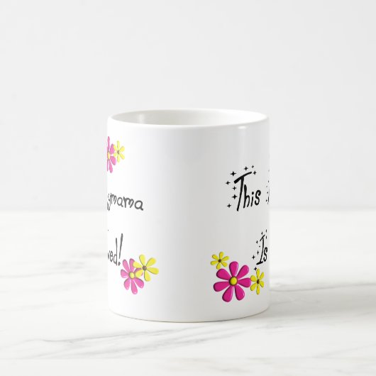 Deze Nagymama (Hongaarse grootmoeder) is LOVED Koffiemok (Center)