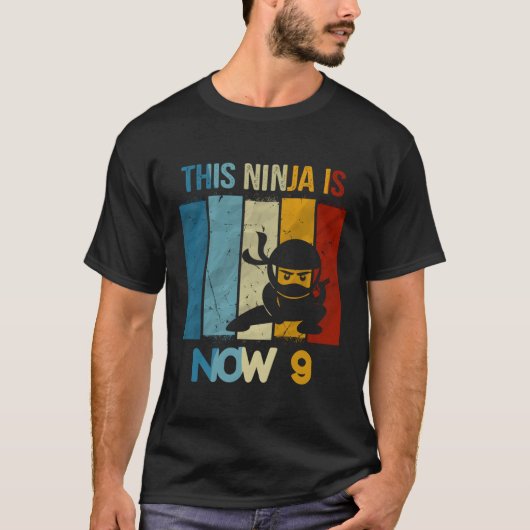 Deze ninja is 9 ninja t-shirt (Voorkant)