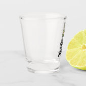 Deze noot loopt op Matcha Kerstmis Notenkraker Shot Glas (Links)