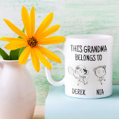 Deze oma behoort tot | Funny Gift Mok
