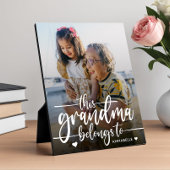 Deze oma behoort tot | MOEDERDAG Fotoplaat