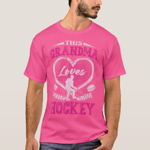 Deze oma houdt van Hockey Funny Gift T-shirt