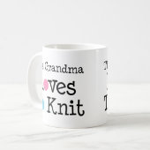 Deze oma houdt van nieten koffiemok (Voorkant links)