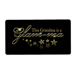 Deze oma is een Glam-ma Etiket